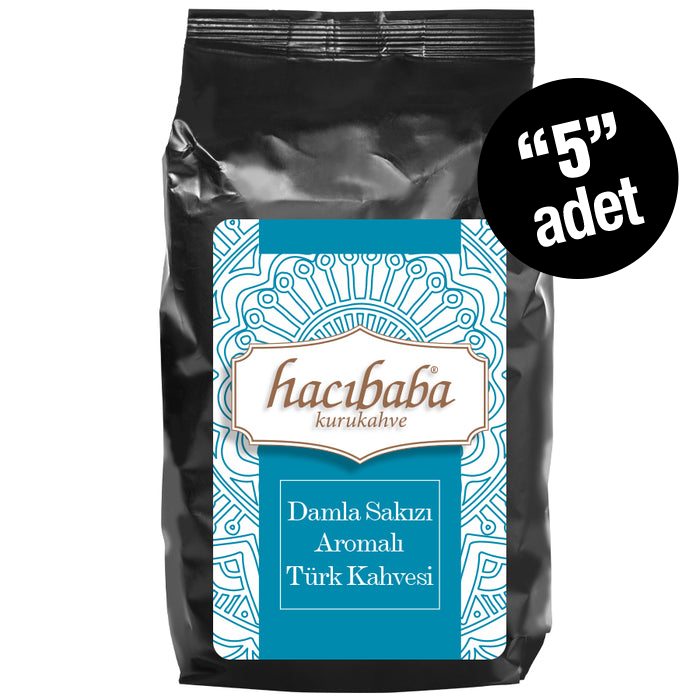 Hacıbaba Damla Sakızı Aromalı Türk Kahvesi - 500g